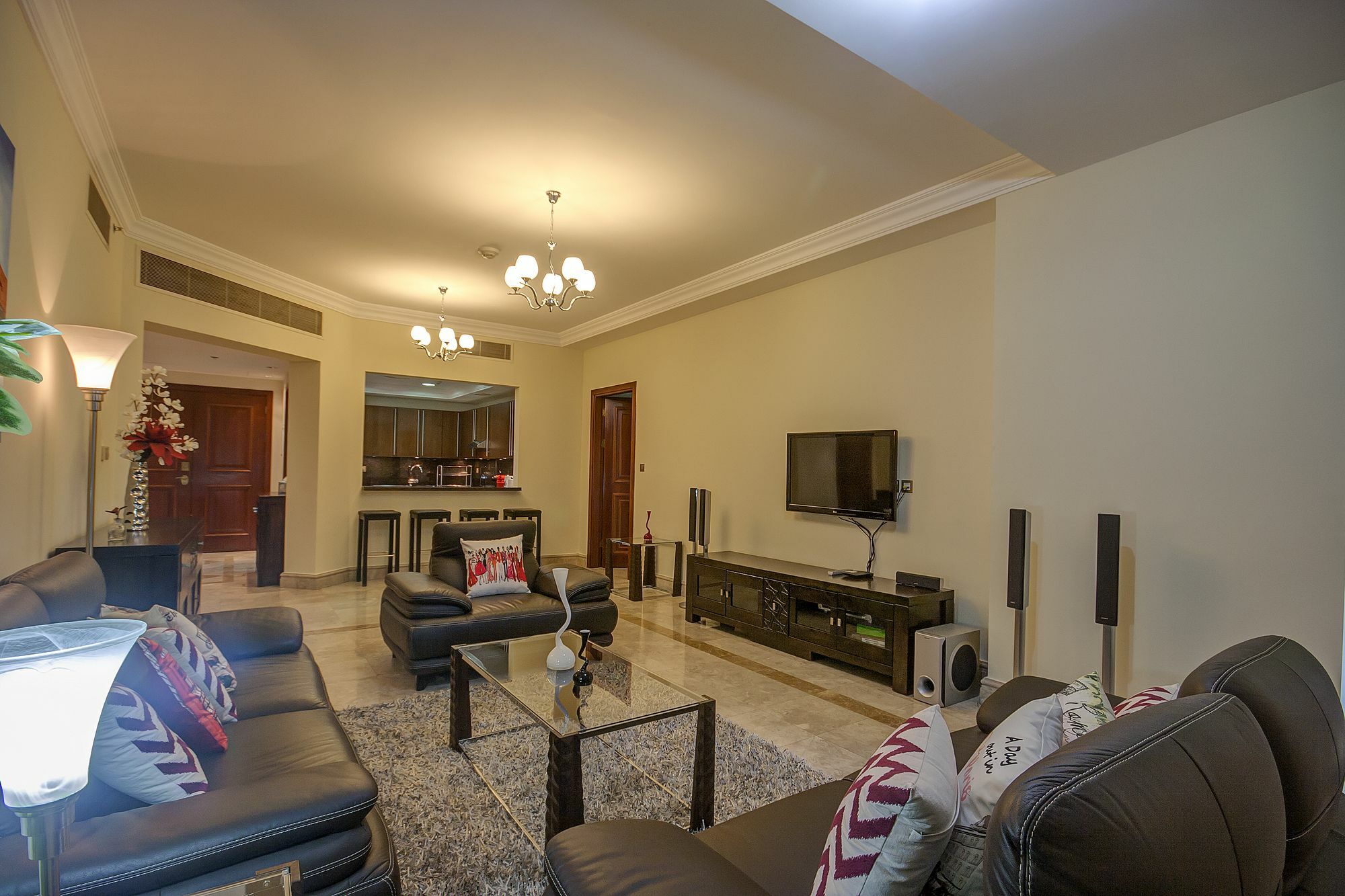 Beachfront Two Bedrooms On Palm Jumeirah By Deluxe Holiday Homes Дубай Экстерьер фото