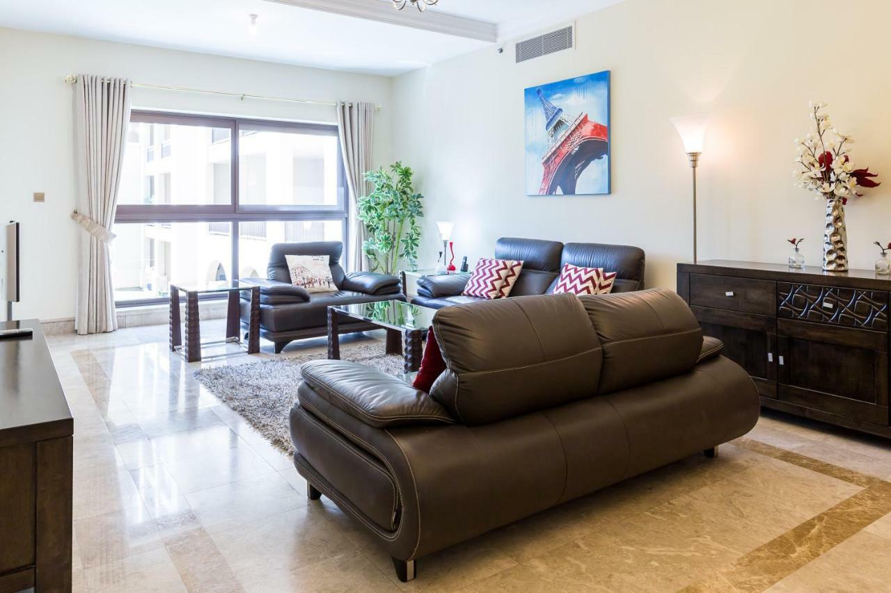 Beachfront Two Bedrooms On Palm Jumeirah By Deluxe Holiday Homes Дубай Экстерьер фото